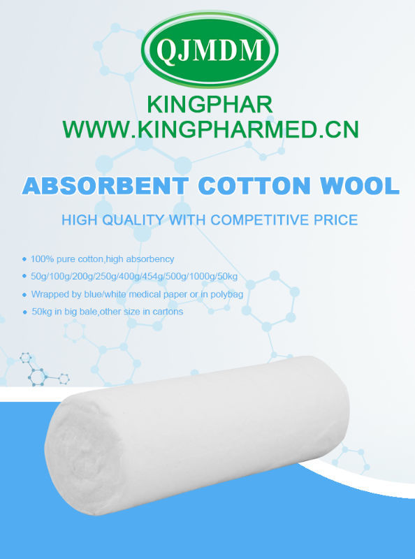 Medical Absorbent Cotton Wool Roll 500g 100 % Pure Cotton from China  manufacturer - Forlong Medical