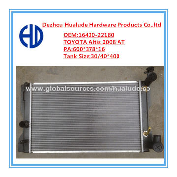 China Car Radiators for Toyota Corolla 04-ZZE 122 on Global Sources,Car ...