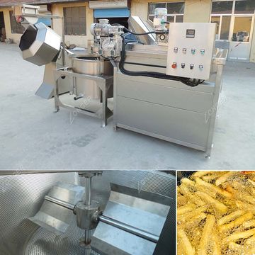 Potato Chips Frying Machine
