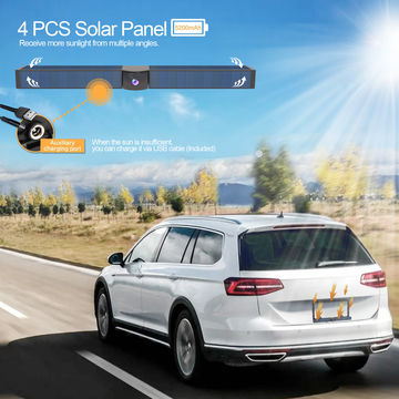 Buy Wholesale China 4.3inch Car Monitor With Wireless Camera Solar Power  Rearview Camera System For Us Car & Wireless Camera Solar Power System at  USD 69