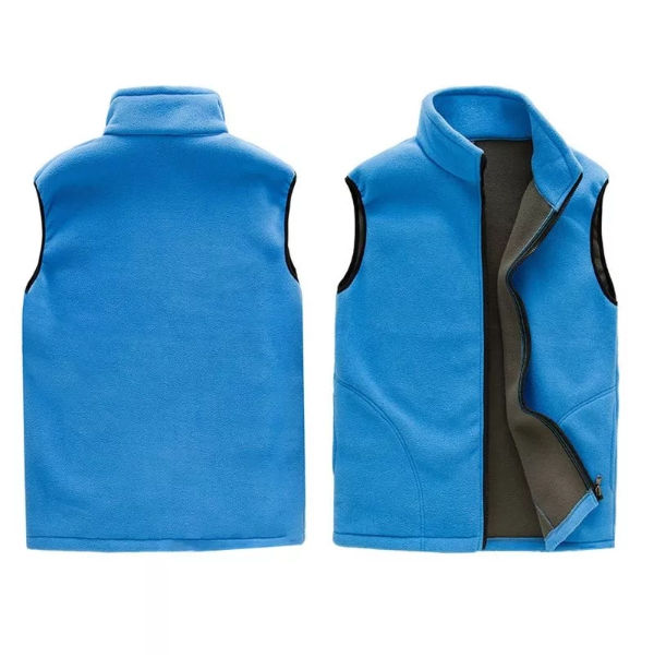 fleece zip up vest