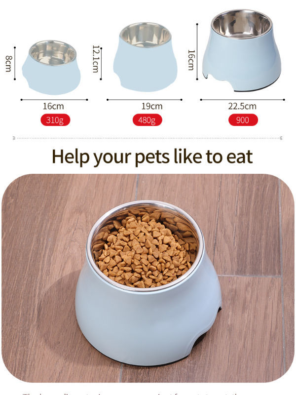 China NICETY Pet product dog Melamine Bowl Feeder NonSkid & NonSpill
