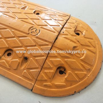 1000mm*350mm*50mm Rubber Road Speed Bump Speed Hump - China Speed