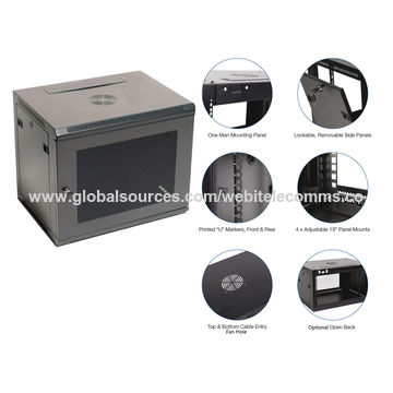 China 19'' cabinet+9U 600X600MM wall mount type,spcc cold rolled steel ...