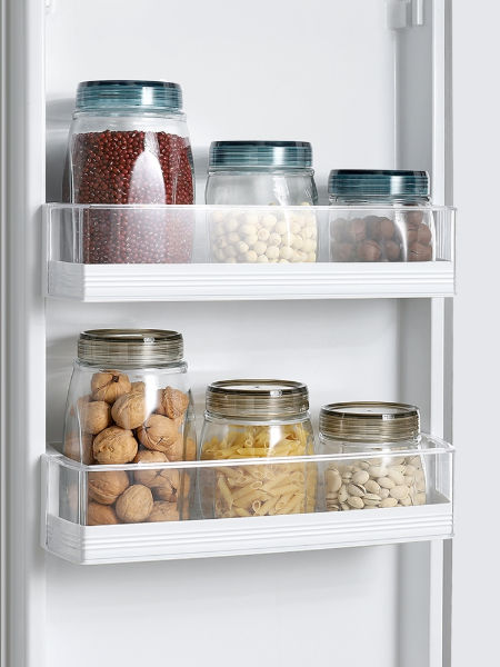 Glass jar sealed storage canisters cereals transparent lid supplier