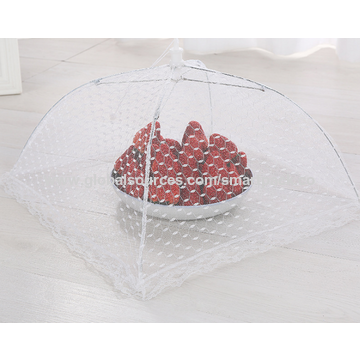 Tente de Protection Alimentaire Robuste Pliable en Maille Filet pour Protéger les Aliments des Mouches