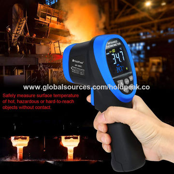 Buy Wholesale China High Temperature Infrared Thermometer Handheld Gun,-50'c--1800'c,high  Temp Tester With Backlit Flash & Infrared Thermometer at USD 46.71