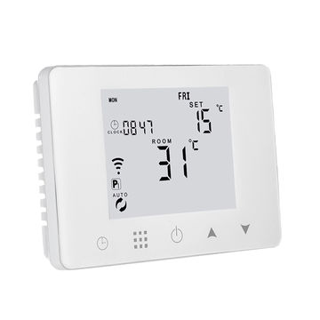 Thermostat Connecté Chaudière Eau Gaz WiFi LCD Tactile Vocale Intelligent  3A