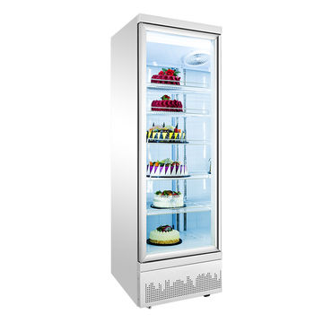 Vertical Beverage Beer Vegetable Display Freezer Glass Door