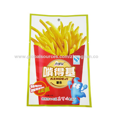 1000 pcs French Fries Fried chicken bag Oil proof white food Kraft