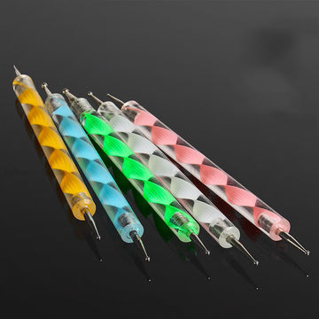 I-MART 10 Pcs Dotting Tools Set Kit for Nail Art Supplies Tool Pens for Painting