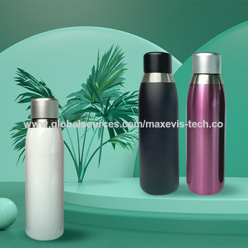 Stainless Steel Thermos Vacuum Hot Water Flask Large Capacity Smart Thermos  Wate