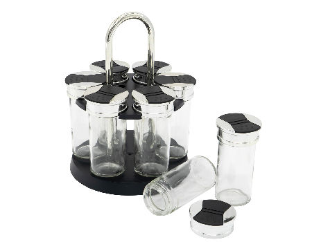 Buy Wholesale China 7oz Glass Jars With Cork Glass Salt Jars And