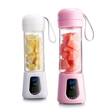 Buy Wholesale China Portable Glass Smoothie Blender Six Blades Usb