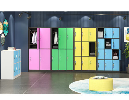Metal Furniture 6 Door Gym Use Locker Storage locker, storage locker 6 ...