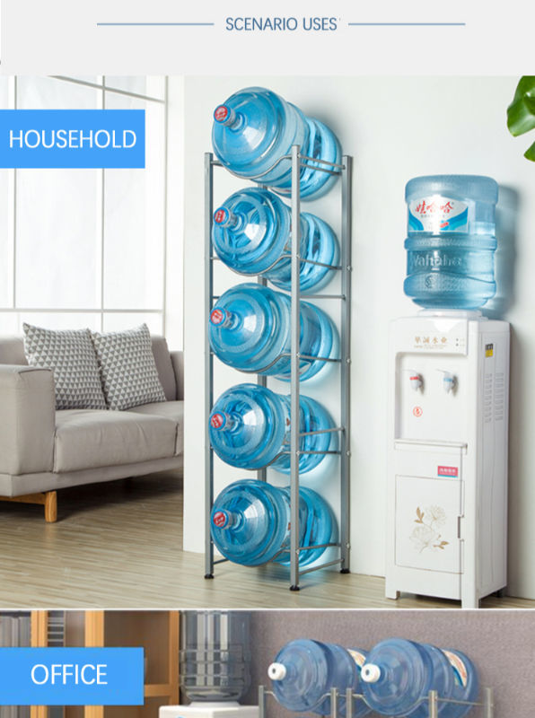 Wholesale Water Dispenser Bottle Rack Display Standing 3 4 5 Gallon