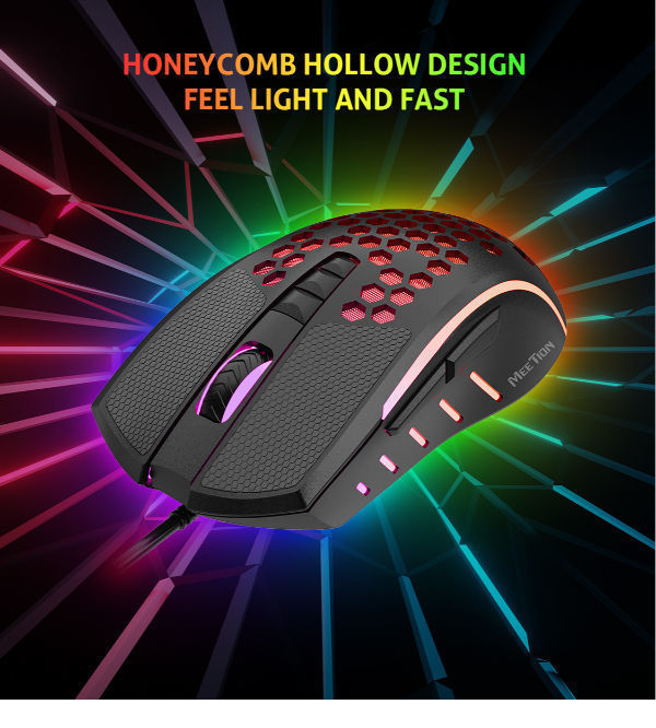 China Meetion Gm015 Cheap Ergonomic Ultralight Mouse Rgb Backlit Lightweight Honeycomb Waterproof Mouse On Global Sources Lightweight Mouse Ninja Final Gaming Mouse Glorious Model O Gaming Mouse