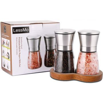 Comprar Tarros de cocina para especias, vinagrera de vidrio giratoria,  juego de tarros para condimentos, salero, pimienta, pimentón, botella,  estante de almacenaje para cocina, tarro