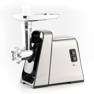 Meat Grinder Electric, 3 Grinding Plates & 2 Blades, [2000W Max]3-IN-1  Stainless Steel Food Grinder & Sausage Stuffer