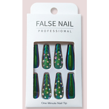 Buy Wholesale China New Design Nail Stickers Art Salon French Ballerina Tip  Matte False Fake Press Nails & Customized Printing Nail Stickers at USD 1.1