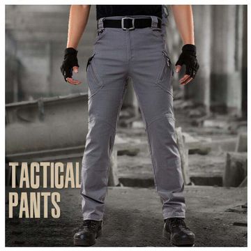 Buy MILLIONSTORE Regular FIt Hip Hop Cargo Harem Pants for Men Multi-Pocket  Cargo Pants Loose Casual Trousers (34-36) Black at Amazon.in