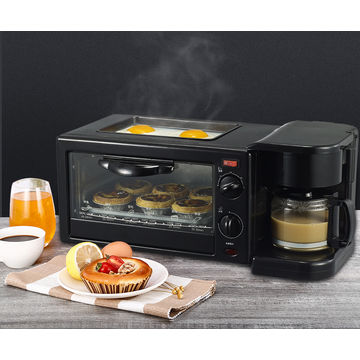 Buy Wholesale China 3 In 1 Multi-function Breakfast Maker Toaster Cooking  Pan Sandwich Maker With Drip Coffee Breakfast & Breakfast Maker at USD 21