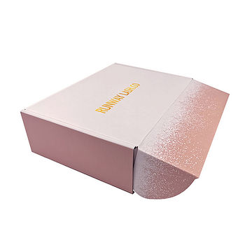 China Custom Logo Cardboard Cartons Shipping Mailer Box Pink Cosmetic ...