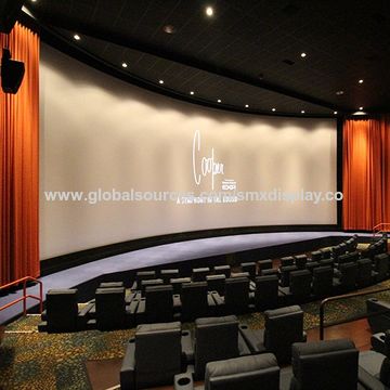 China Cylindrical 180 degrees multi projection display screen system ...