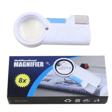 Best Selling LED Handheld Magnifier Illuminated Magnifying Glass for Reading  - China Magnifier, Magnifying Glass