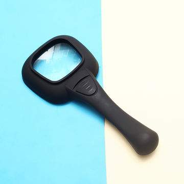 6X Slide Folding Pocket Magnifying Glass with Double Lenses, industrial  magnifying glass supplier