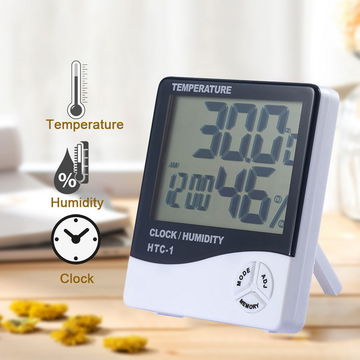 Waterproof Wireless Temperature Humidity Indoor Digital Thermometer  Hygrometer with Backlight - China Indoor Outdoor Thermometer and Digital  Thermometer and Humidity Meter