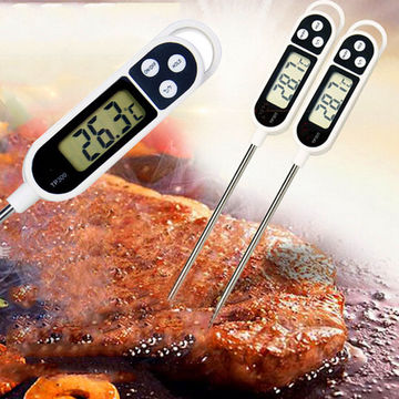 Kitchen Cooking Food Meat Instant Read Thermometer Probe Digital BBQ Smoker Baking  Oil Milk Pen Style