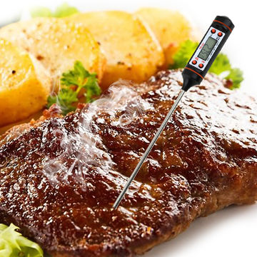 Digital Thermometer Kitchen Cooking Food Probe Meat Thermometer Tp101 -  China Digital Thermometer, Digital Cooking Thermometer