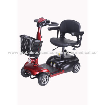 Cushions Folding Drive Disabled Mobility Scooter - China Electric Wheelchair,  Wheel Chair