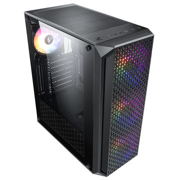 China ATX Gaming Computer Case With RGB Fans & Tempered Glass ATX ...