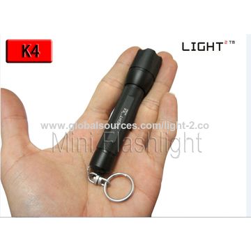 K4 Cree LED Promotional Flashlight, Powered by AAA Alkaline Battery