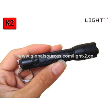 K4 Cree LED Promotional Flashlight, Powered by AAA Alkaline Battery