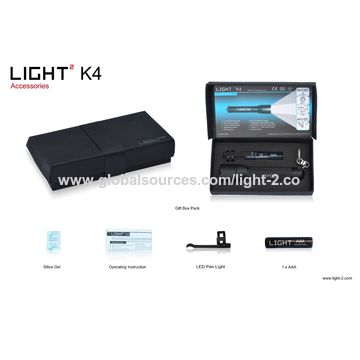 K4 Cree LED Promotional Flashlight, Powered by AAA Alkaline Battery