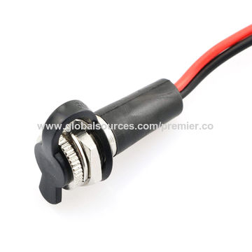 China DC Power Supply Female Panel Mount Connector Cable on Global ...