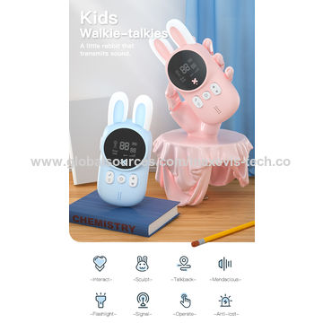 Talkie-walkie pour enfants jouets avec lampe de poche talkie