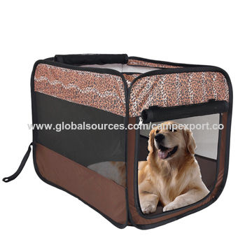 Portable Large Dog Bed Pop Up Dog Kennel Indoor Outdoor Crate for