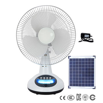 Compre 6v Carga Eléctrica Ventilador Solar Con Panel Solar Ac/dc Ventilador  De Escritorio Solar Con Luz Led Ventilador De Mesa Recargable Ventilador  Solar y Ventilador Solar de China por 20 USD