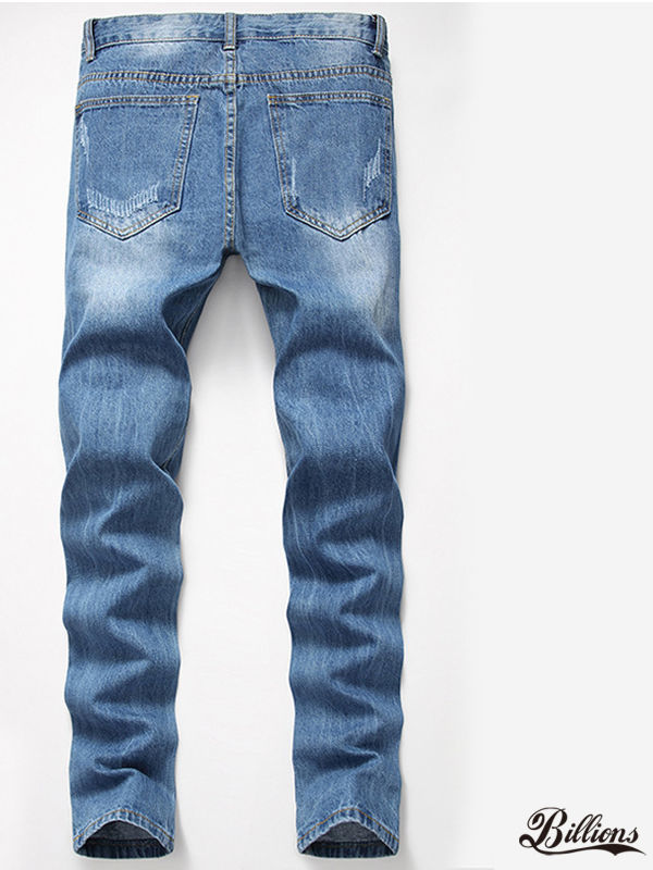 Buy Highlander Light Blue Straight Fit Stretchable Jeans for Men Online at  Rs.729 - Ketch
