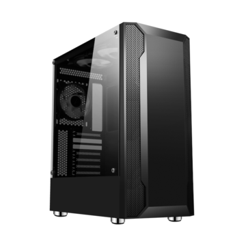 China SAMA 3701 PC Gaming desktop ATX computer case with ARGB strip and ...