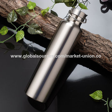 500ML Stainless Steel Vacuum Flask Gift Set Office Business Style Thermos  Bottle Outdoor Hot Water Thermal Insulation Couple Cup