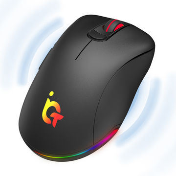 Souris Gaming IM07 Ultra-légère 6D RGB Flowing Mode Dual Filaire et Sans Fil avec Chargement Type-C