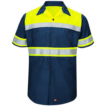 Fashion Breathable Reflective Custom Hi Vis Cotton Work Shirts - China Work  Shirt and Cotton Shirt price