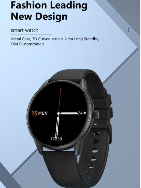 2021 New model KW06PRO Sport Fitness Smart Watch support iCloud WatchFaces push feature supplier