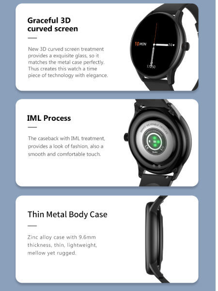 2021 New model KW06PRO Sport Fitness Smart Watch support iCloud WatchFaces push feature supplier