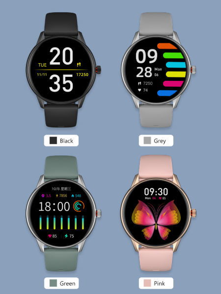 2021 New model KW06PRO Sport Fitness Smart Watch support iCloud WatchFaces push feature supplier